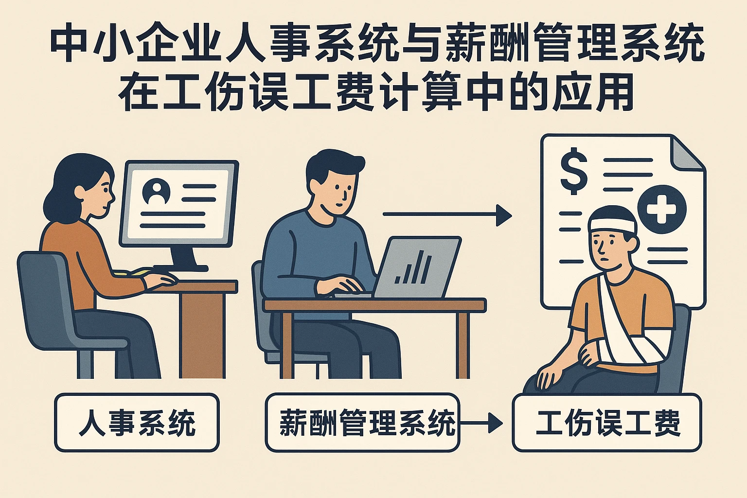 中小企业人事系统与薪酬管理系统在工伤误工费计算中的应用