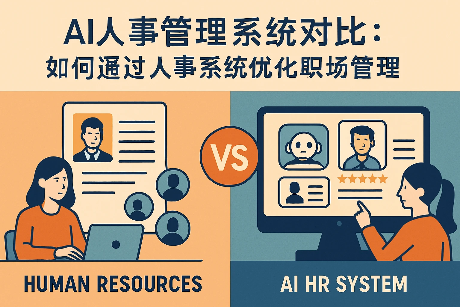 AI人事管理系统对比:如何通过人事系统优化职场管理