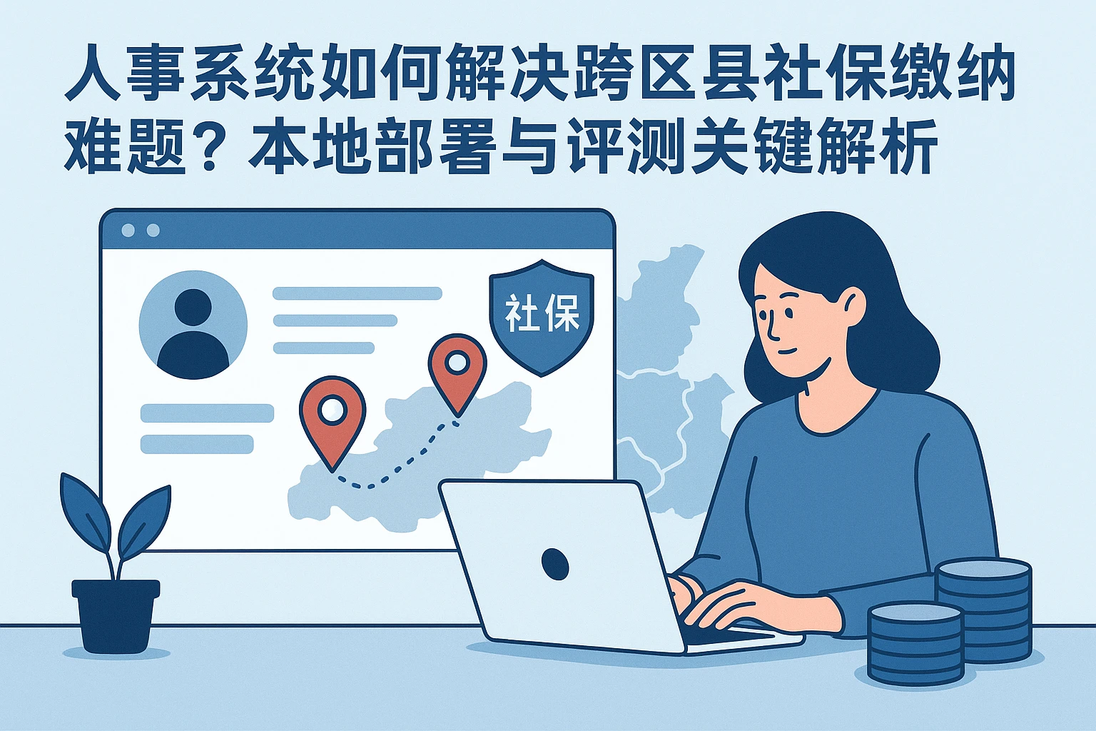 人事系统如何解决跨区县社保缴纳难题？本地部署与评测关键解析