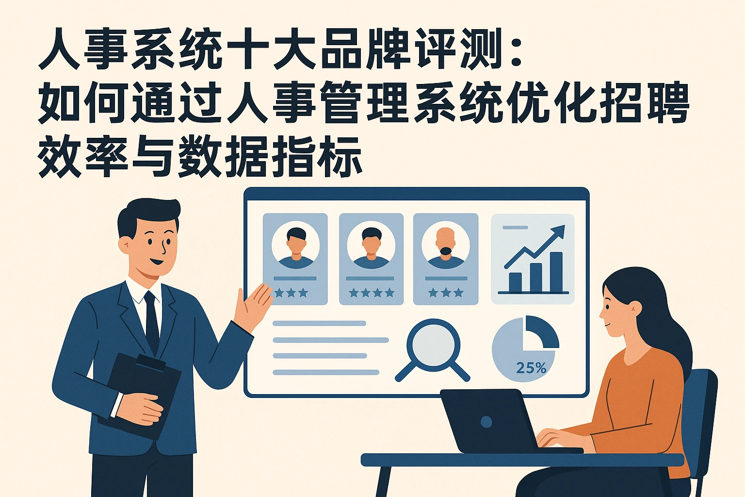 人事系统十大品牌评测：如何通过人事管理系统优化招聘效率与数据指标
