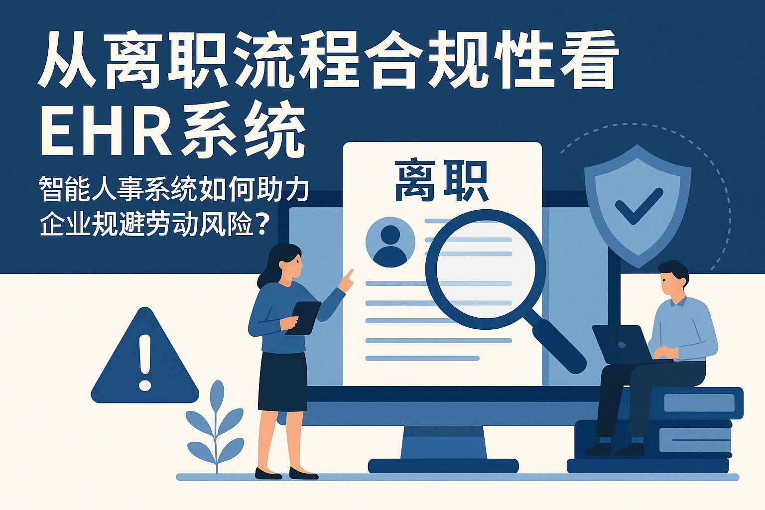 从离职流程合规性看EHR系统：智能人事系统如何助力企业规避劳动风险？