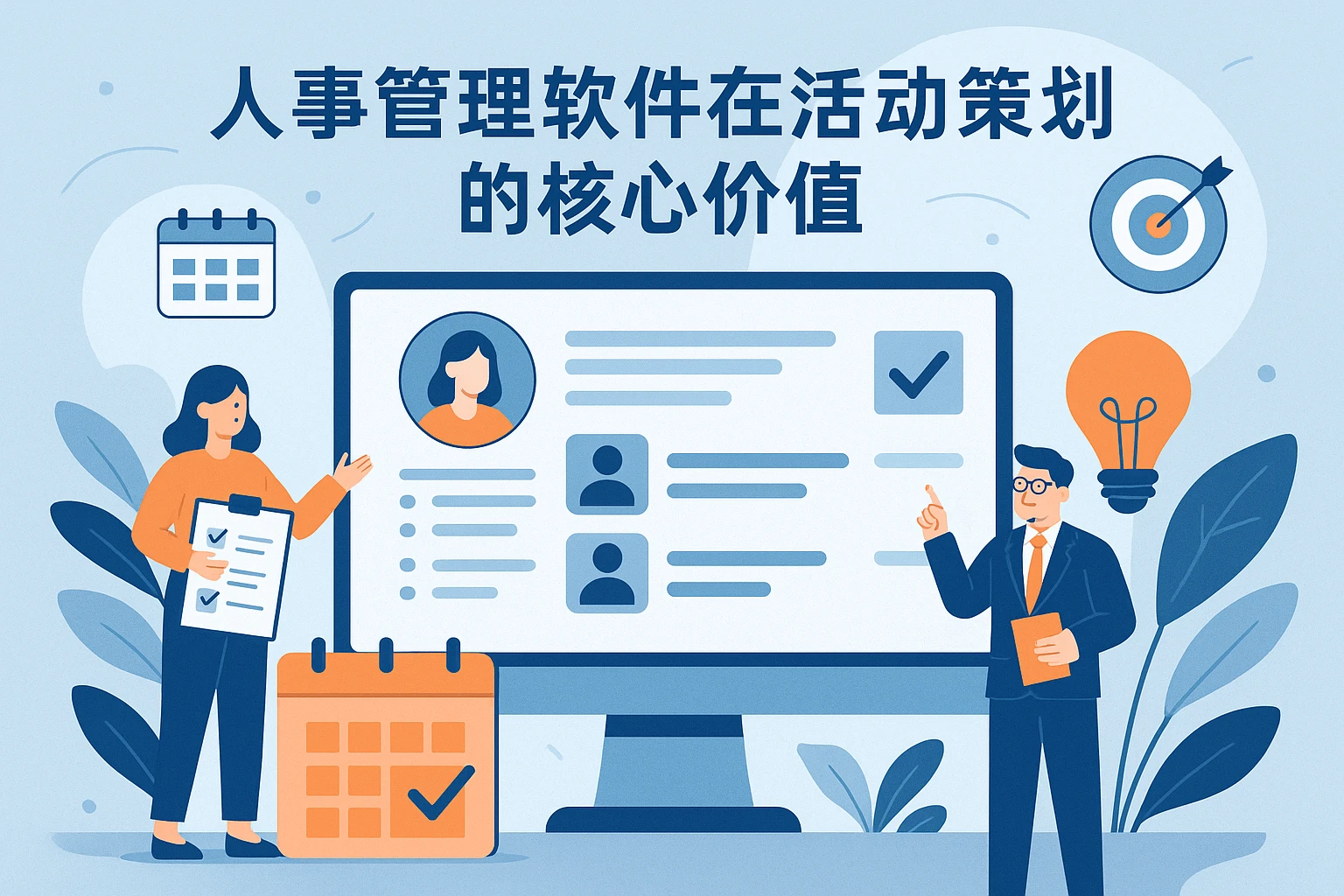 人事管理软件在活动策划中的核心价值