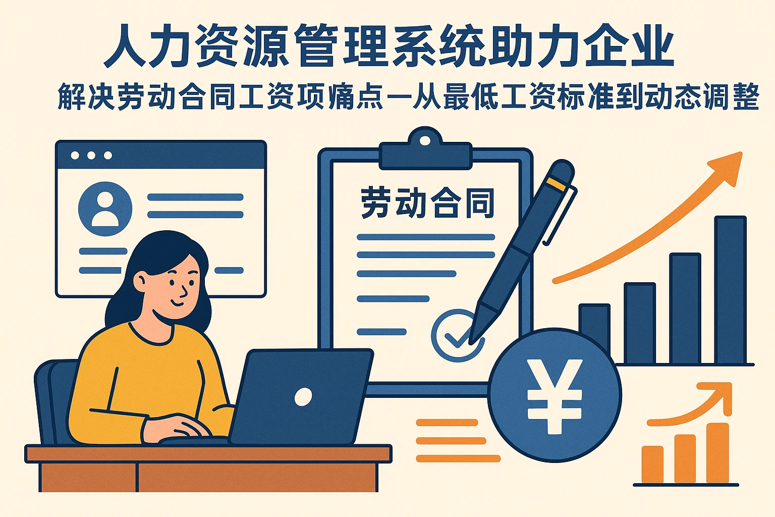人力资源管理系统助力企业解决劳动合同工资项痛点——从最低工资标准到动态调整的实操指南