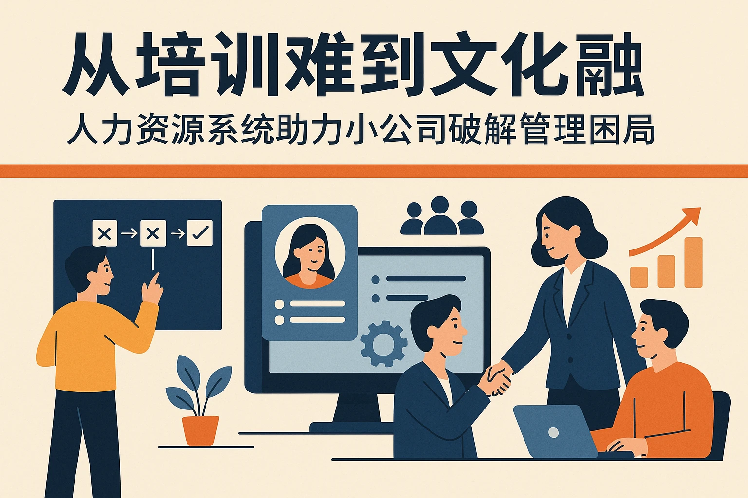 从培训难到文化融：人力资源系统助力小公司破解管理困局