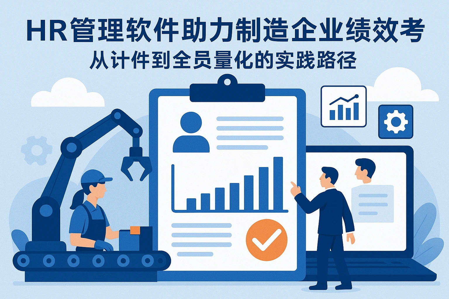 HR管理软件助力制造企业绩效考核升级:从计件到全员量化的实践路径