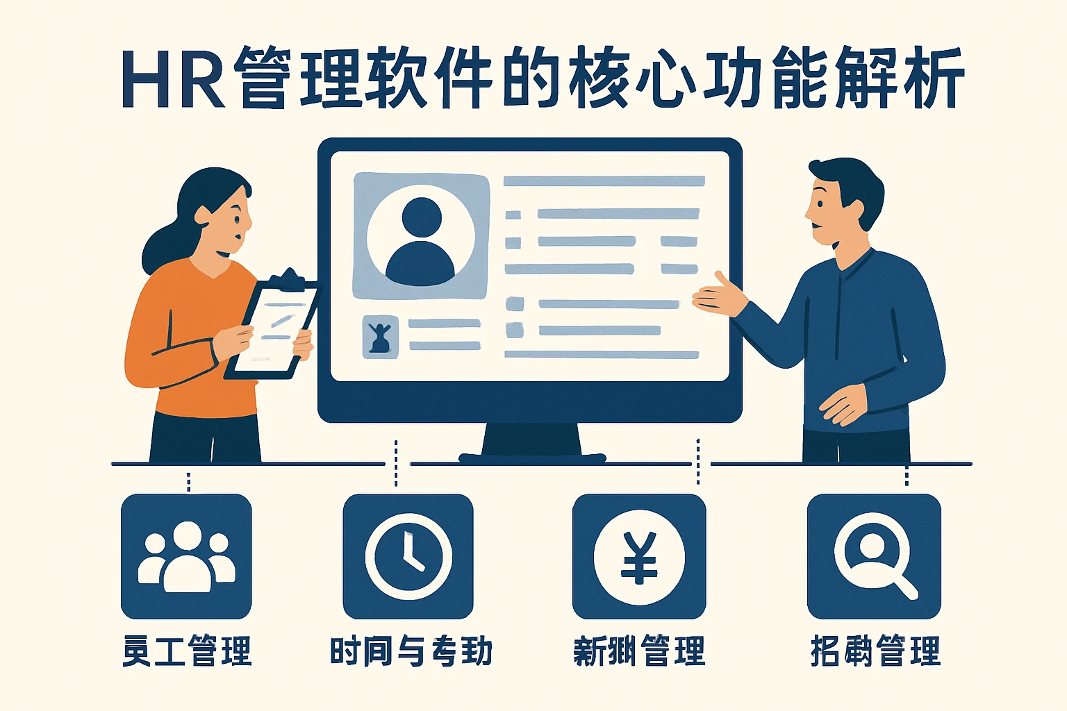 HR管理软件的核心功能解析