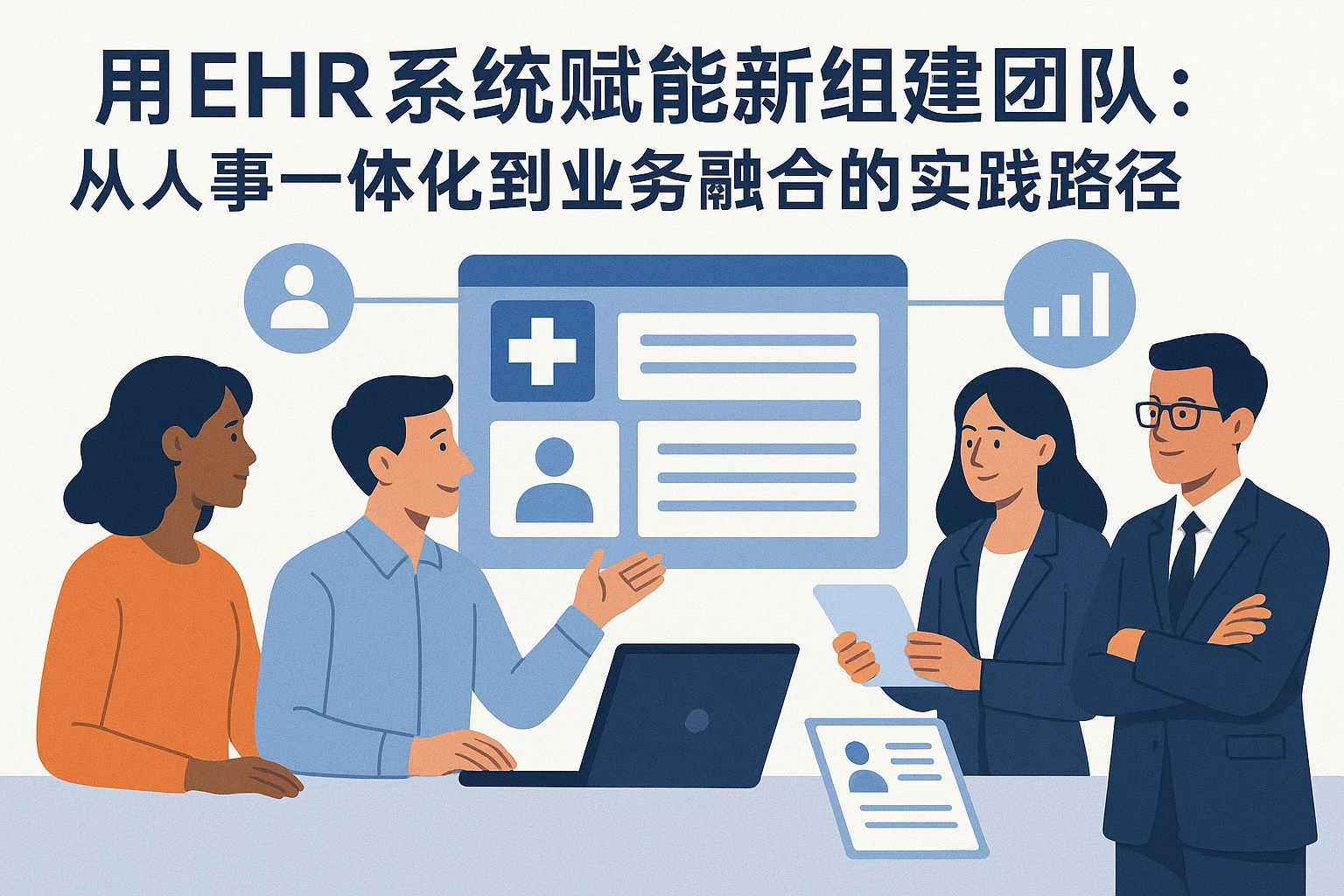 用EHR系统赋能新组建团队：从人事一体化到业务融合的实践路径