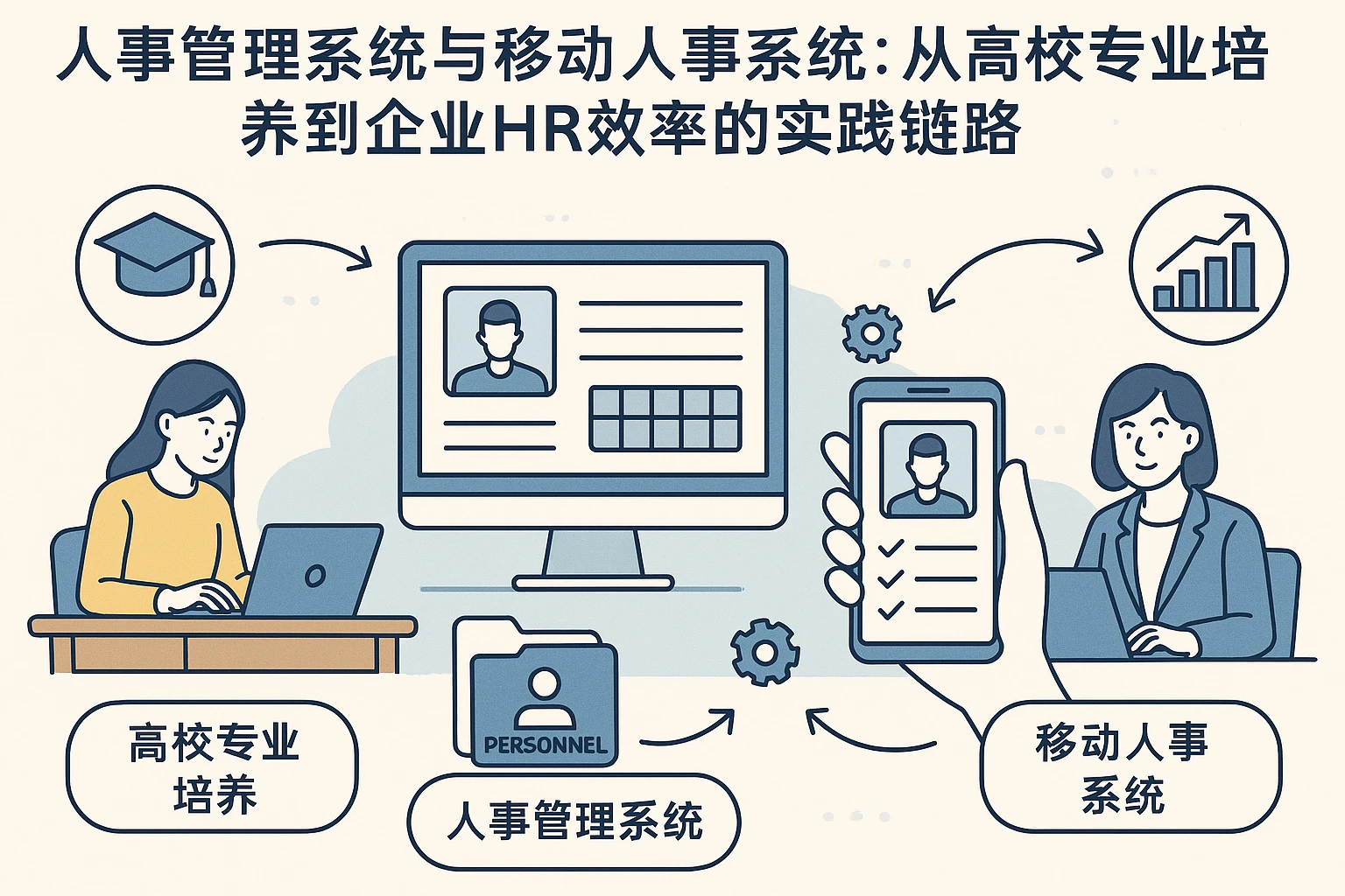 人事管理系统与移动人事系统:从高校专业培养到企业HR效率的实践链路