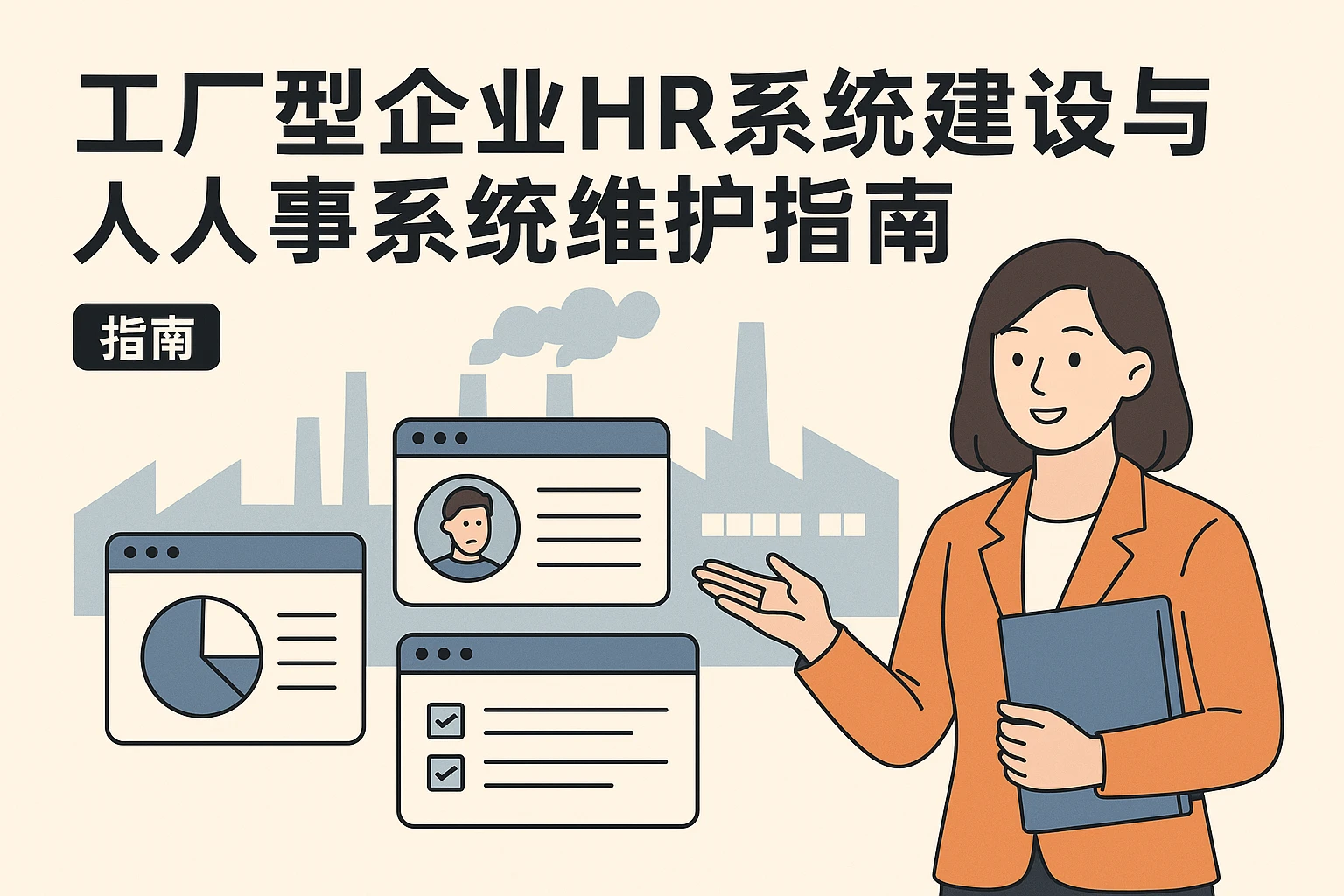 工厂型企业HR系统建设与人事系统维护指南