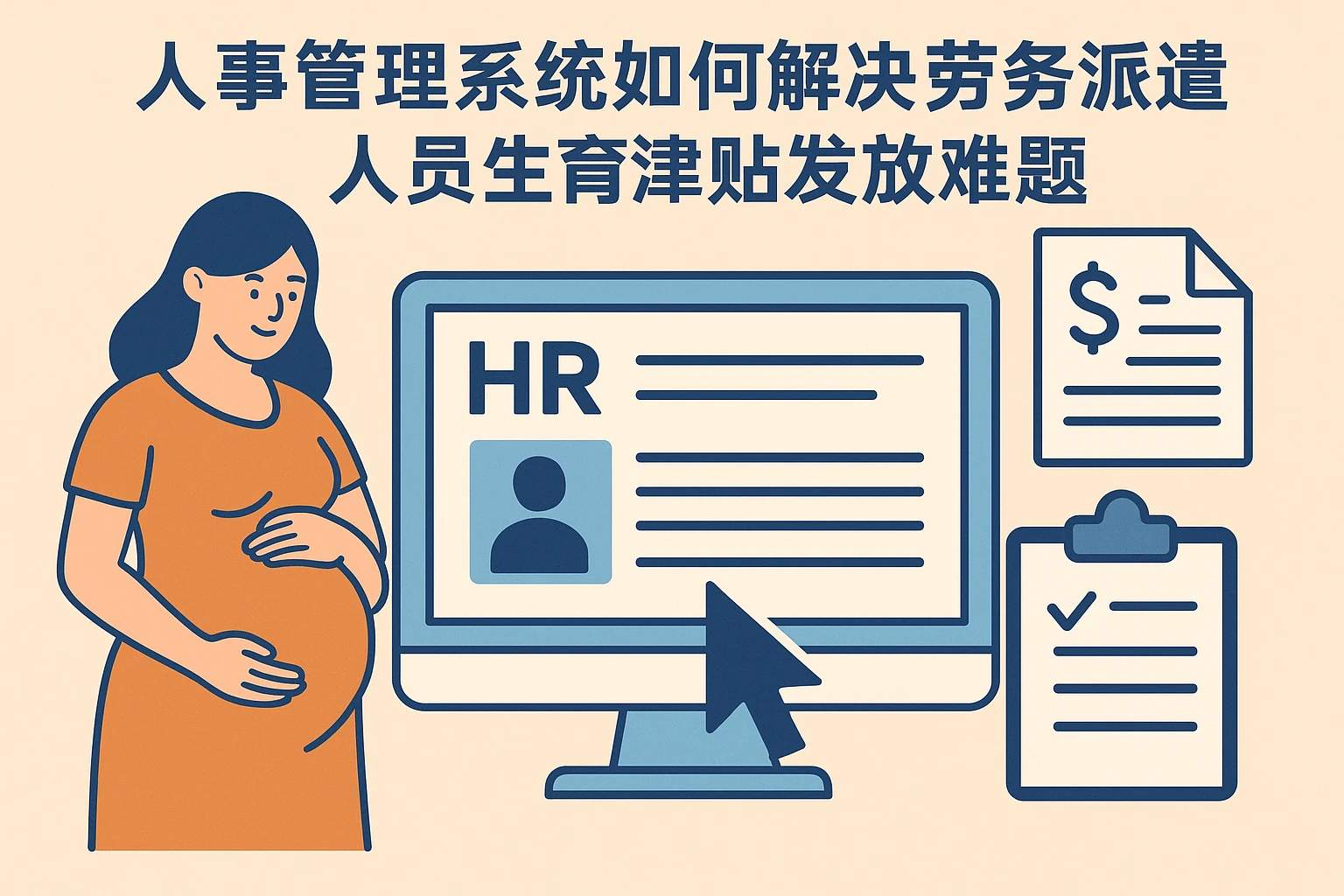 人事管理系统如何解决劳务派遣人员生育津贴发放难题