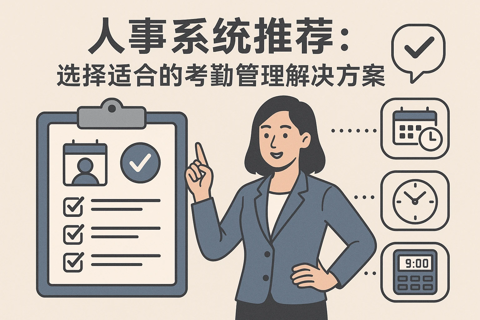 人事系统推荐：选择适合的考勤管理解决方案