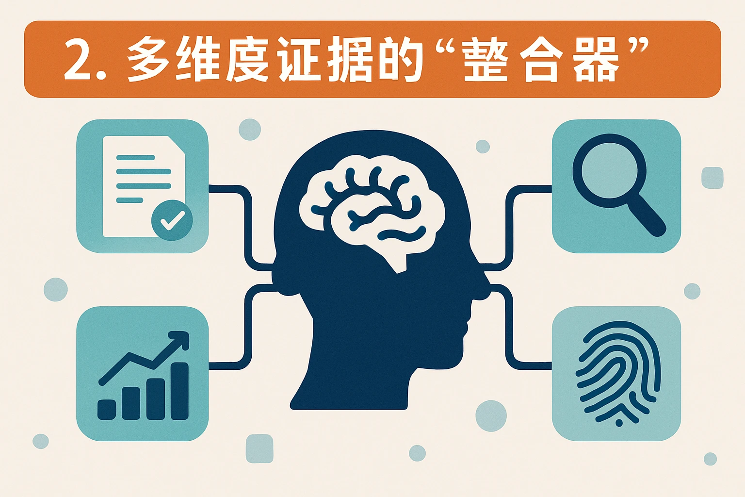 2. 多维度证据的“整合器”