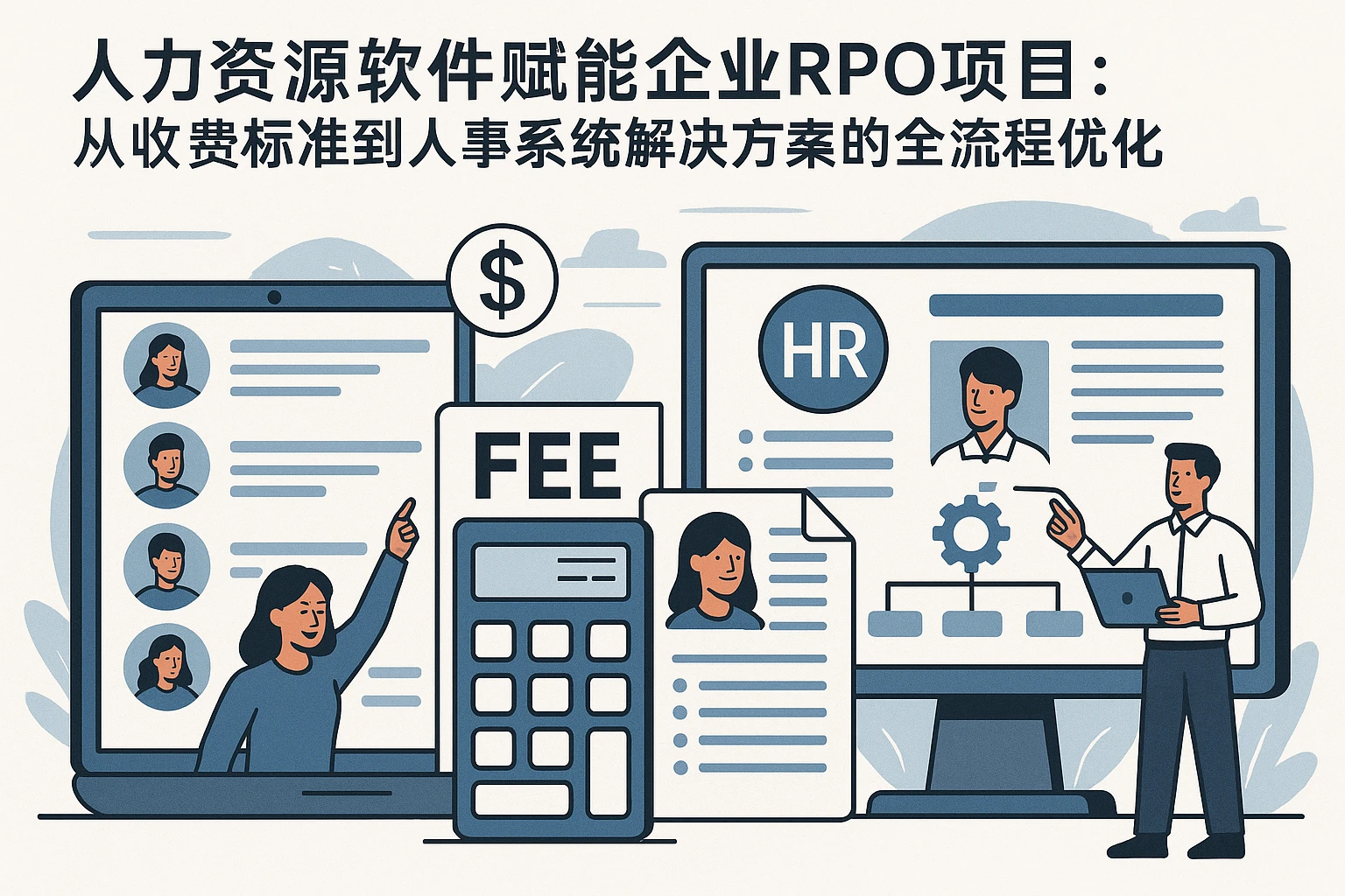 人力资源软件赋能企业RPO项目:从收费标准到人事系统解决方案的全流程优化