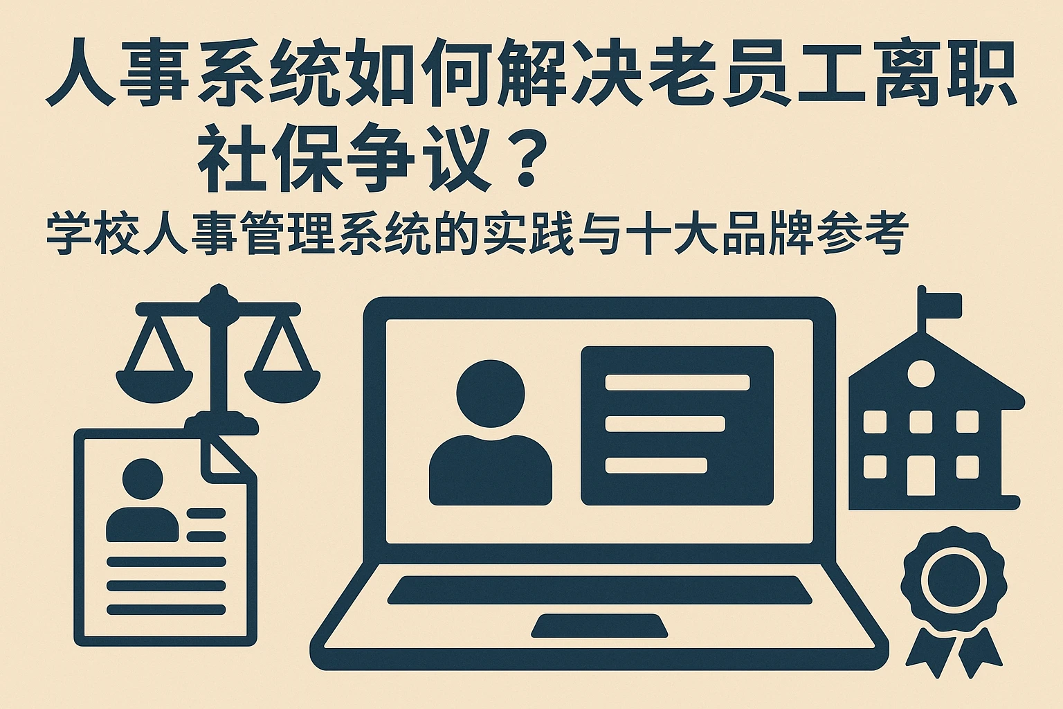 人事系统如何解决老员工离职社保争议?学校人事管理系统的实践与十大品牌参考