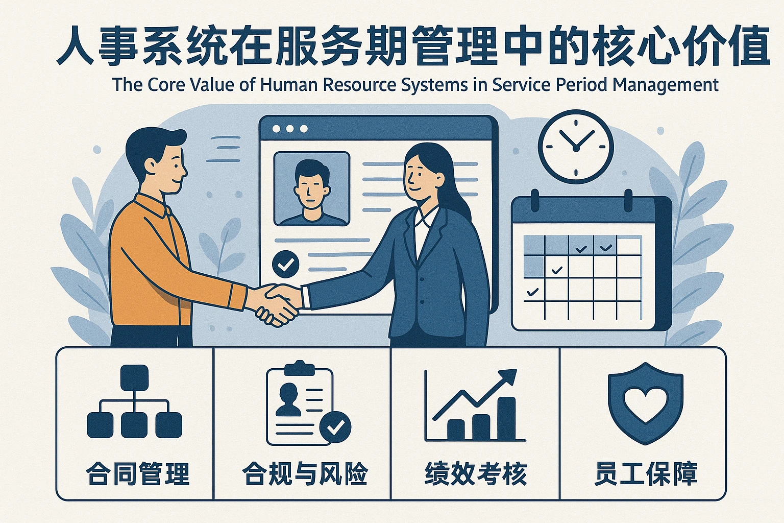 人事系统在服务期管理中的核心价值