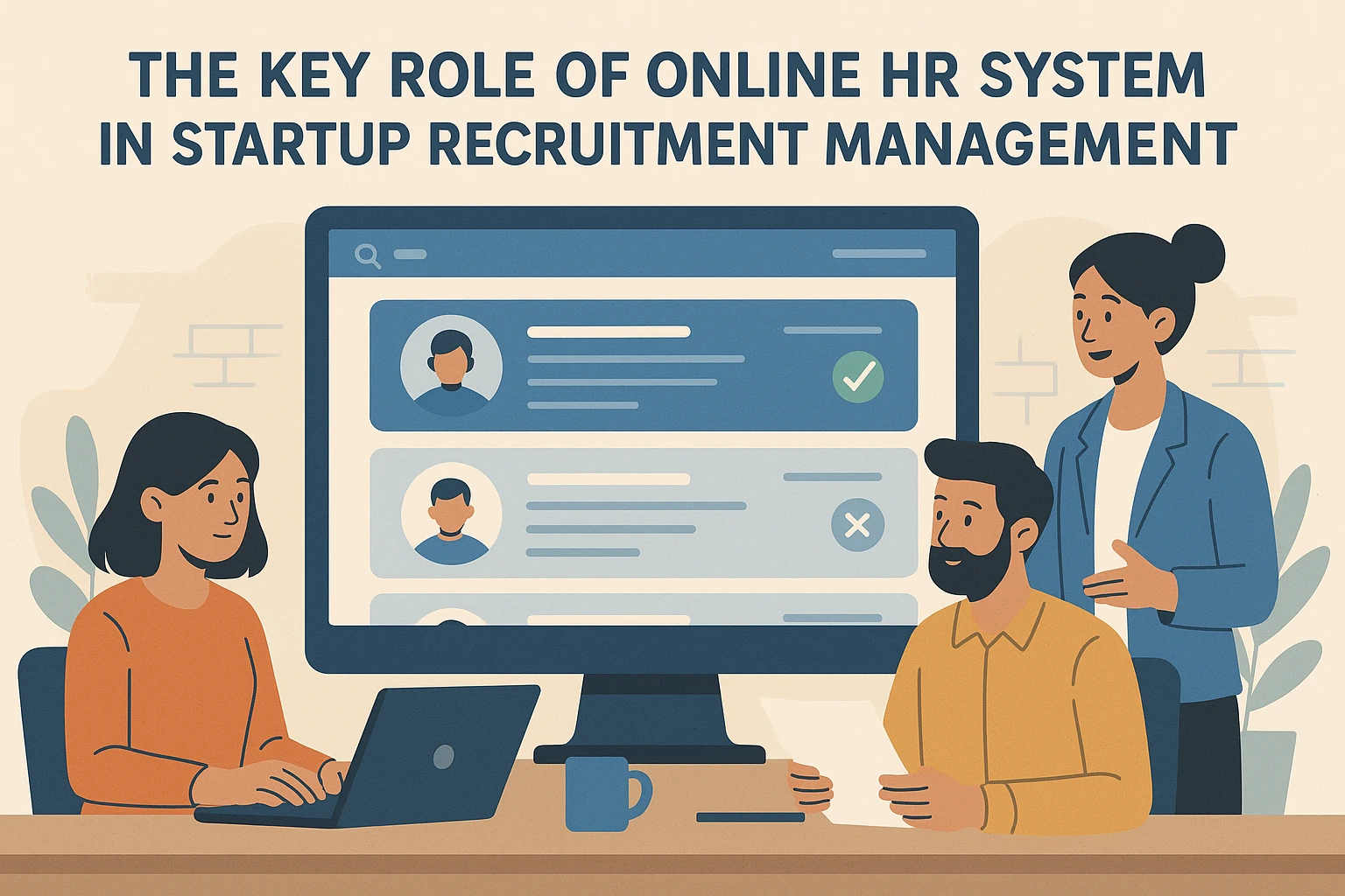 在线人事系统在初创企业招聘管理中的关键作用