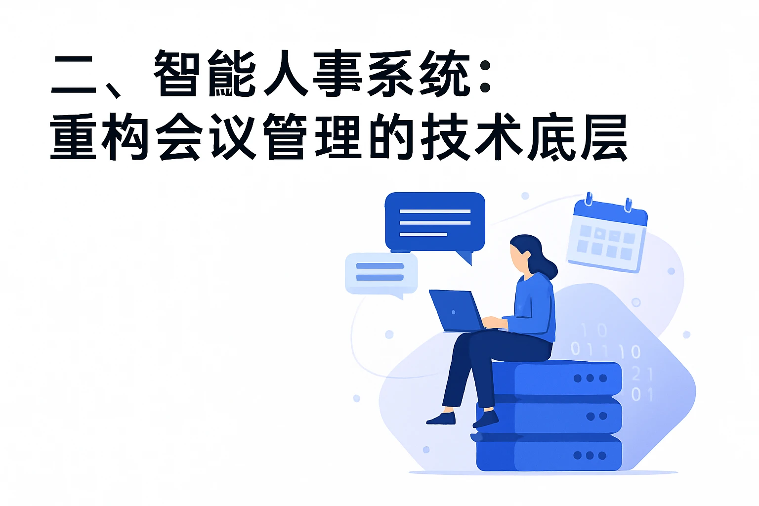 二、智能人事系统：重构会议管理的技术底层