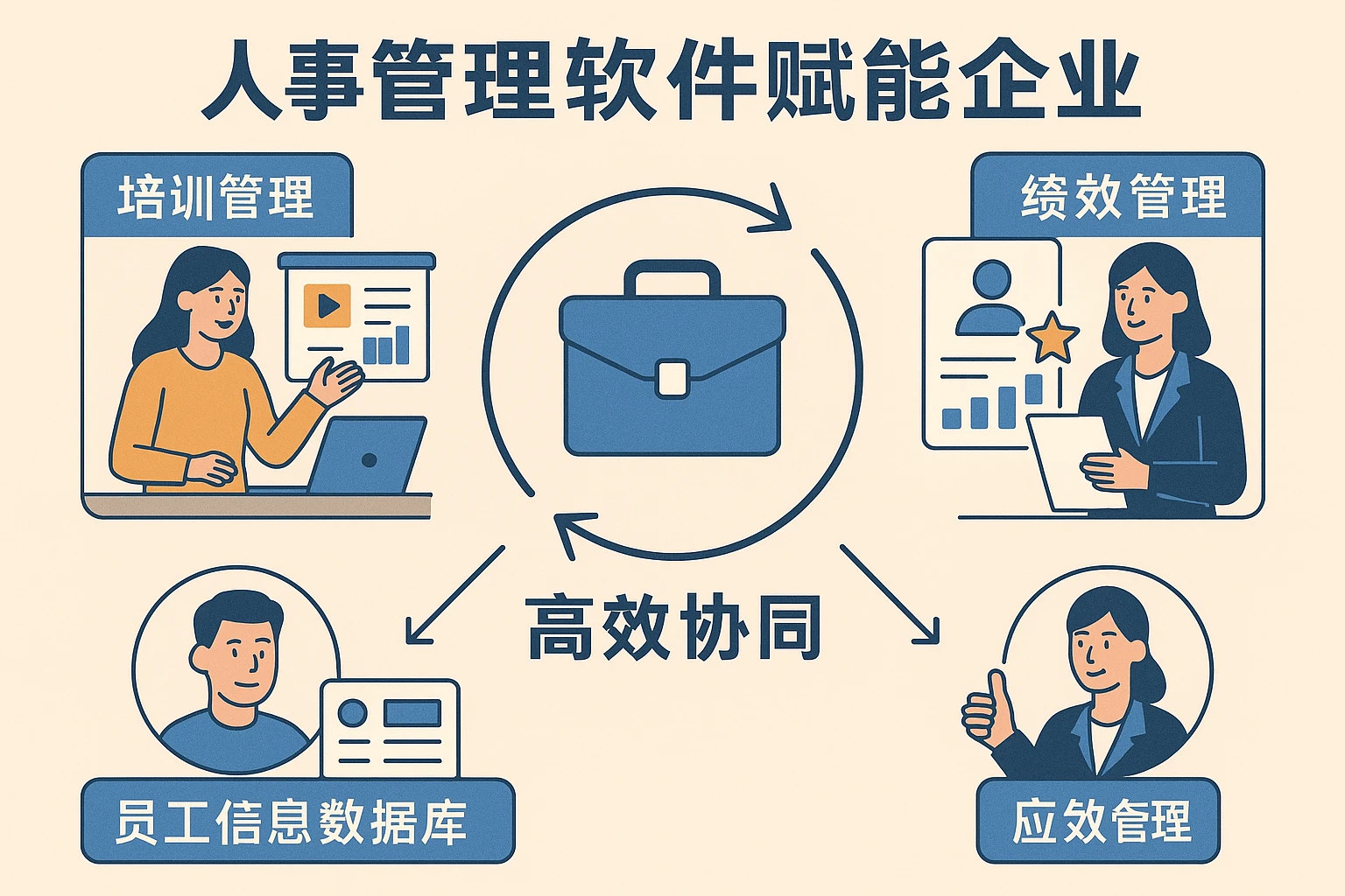 人事管理软件赋能企业：从培训管理到绩效管理的高效协同