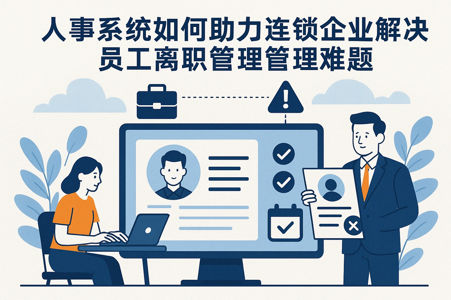 人事系统如何助力连锁企业解决员工离职管理难题