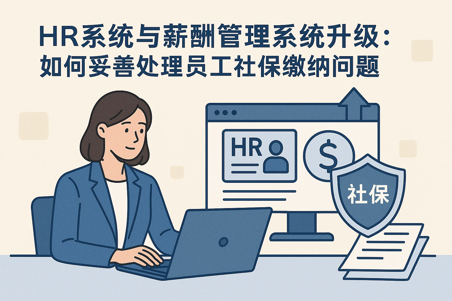 HR系统与薪酬管理系统升级：如何妥善处理员工社保缴纳问题