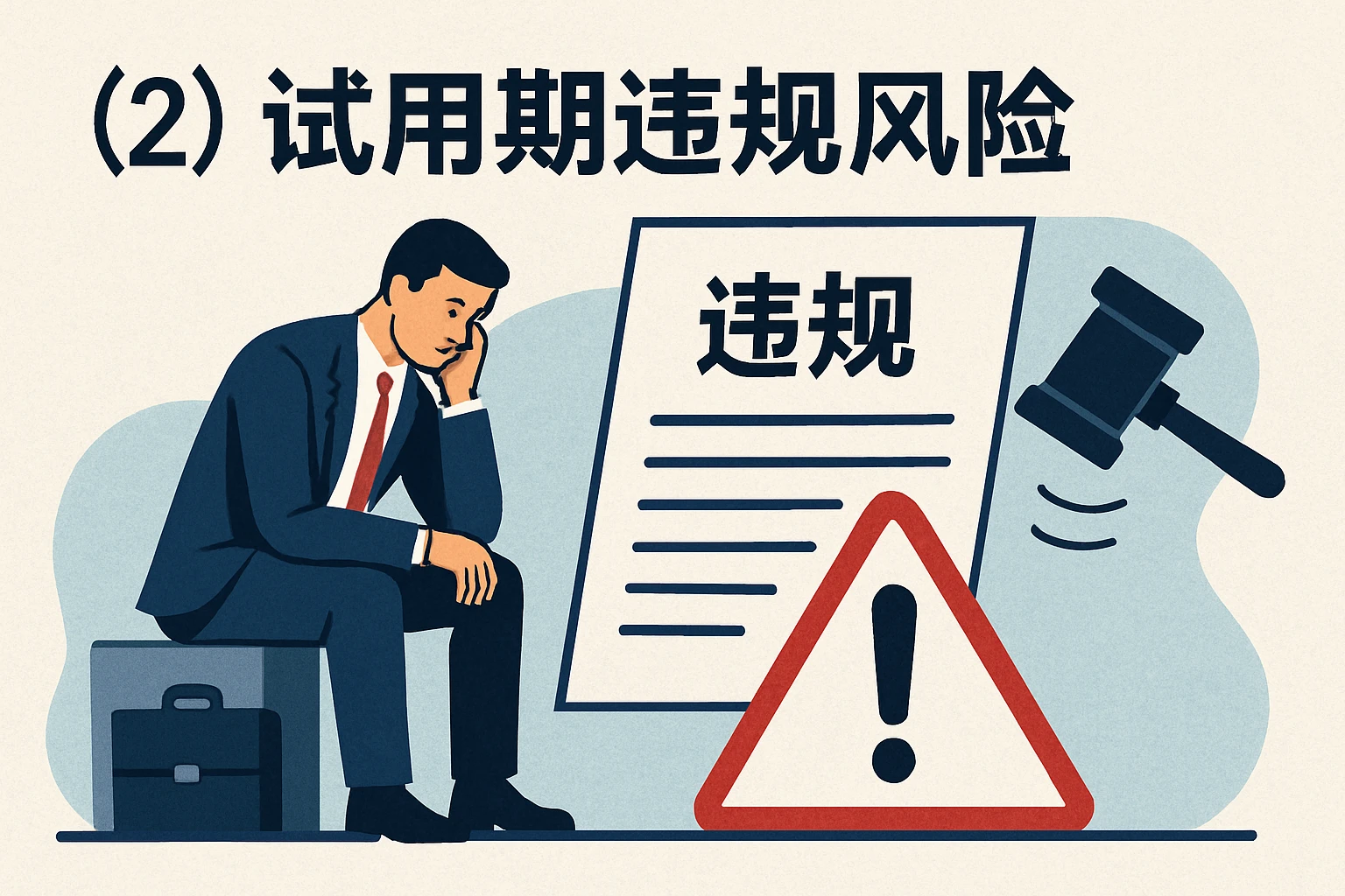 (2)试用期违规风险