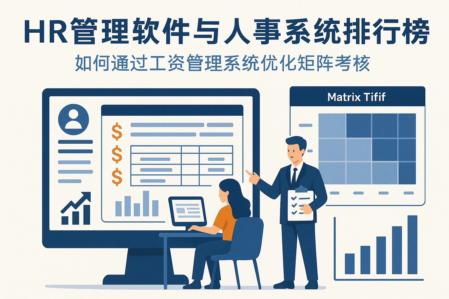 HR管理软件与人事系统排行榜：如何通过工资管理系统优化矩阵考核