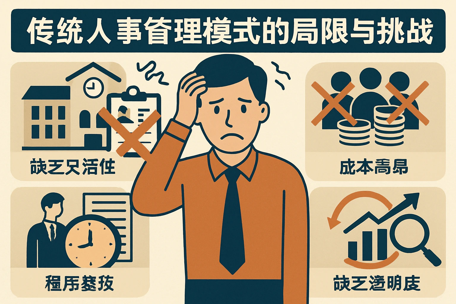 传统人事管理模式的局限与挑战
