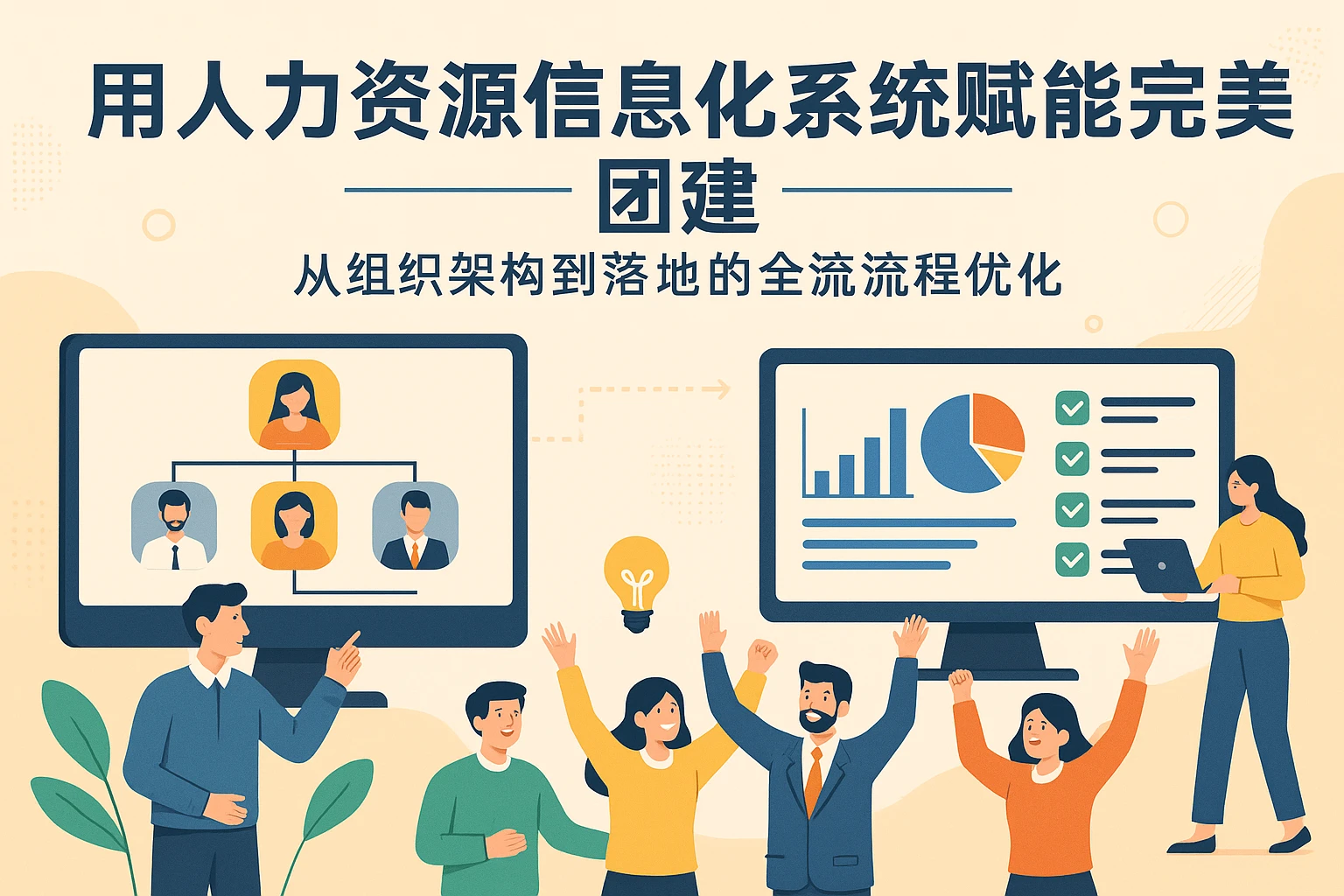 用人力资源信息化系统赋能完美团建:从组织架构到落地的全流程优化