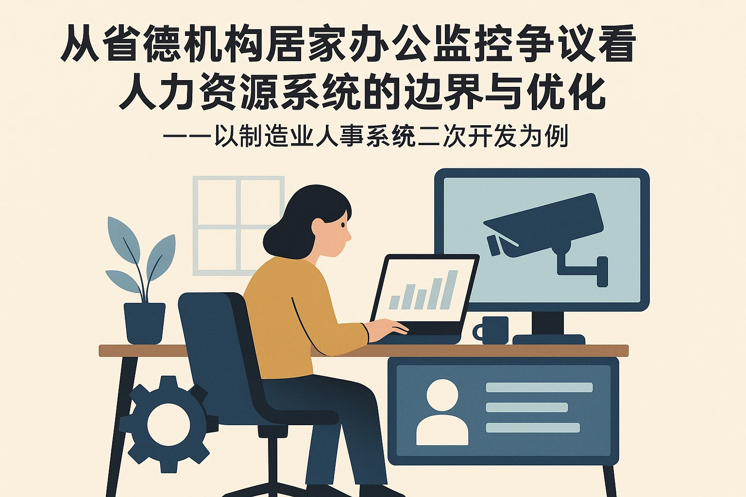 从尚德机构居家办公监控争议看人力资源系统的边界与优化——以制造业人事系统二次开发为例