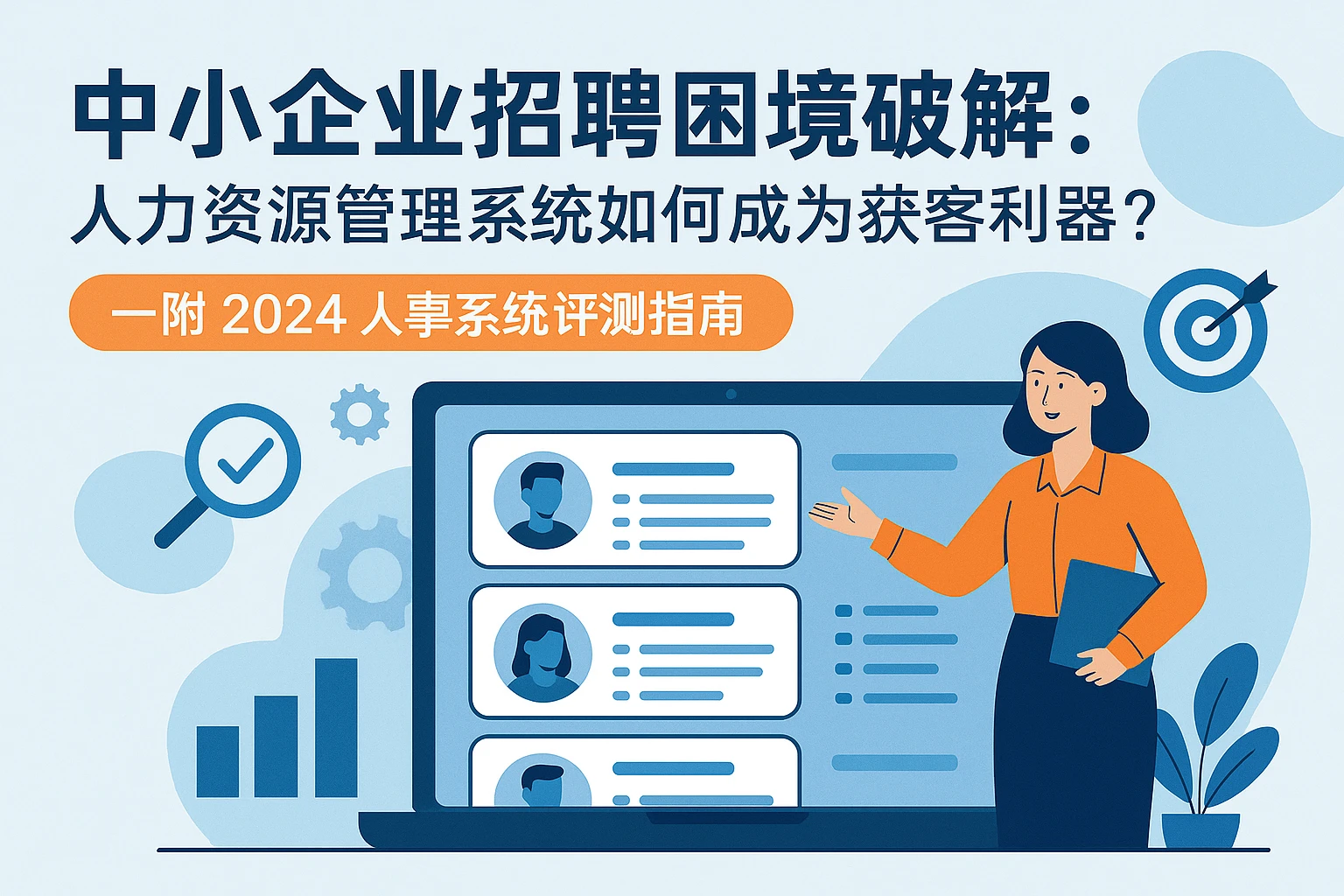 中小企业招聘困境破解:人力资源管理系统如何成为获客利器?——附2024人事系统评测指南
