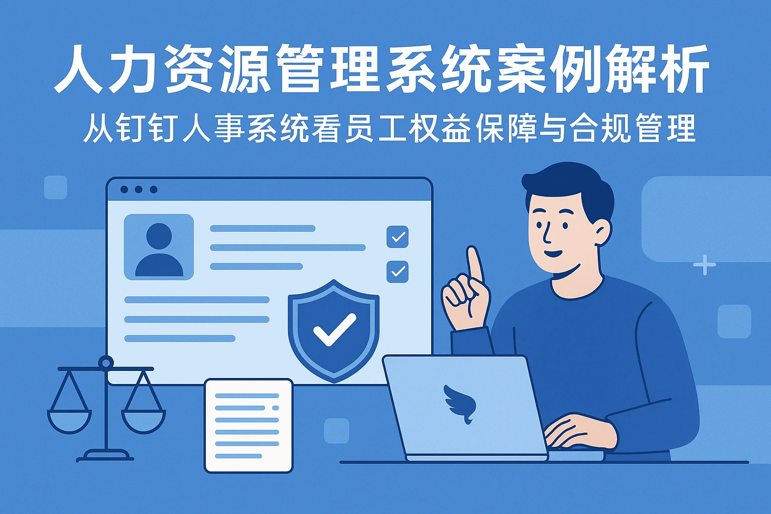 人力资源管理系统案例解析:从钉钉人事系统看员工权益保障与合规管理