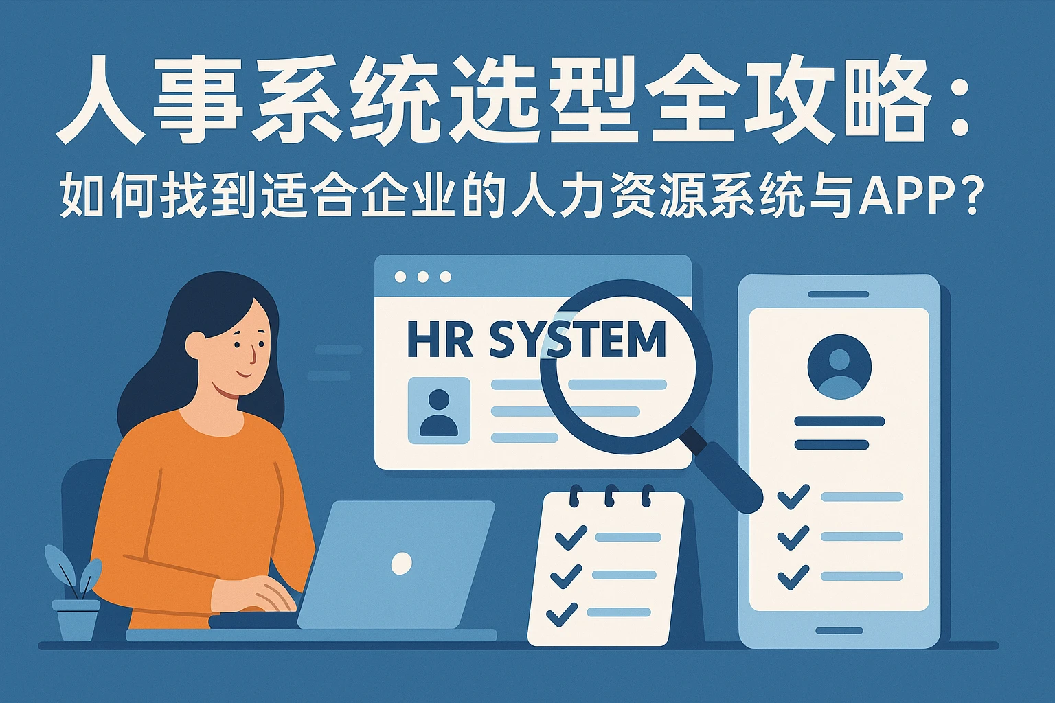 人事系统选型全攻略：如何找到适合企业的人力资源系统与APP？
