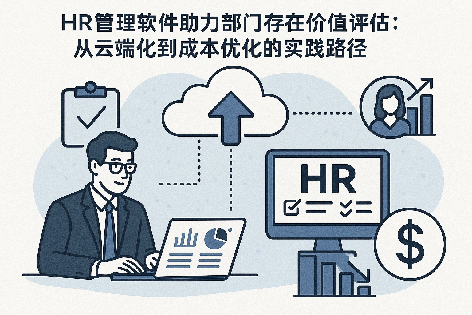 HR管理软件助力部门存在价值评估:从云端化到成本优化的实践路径