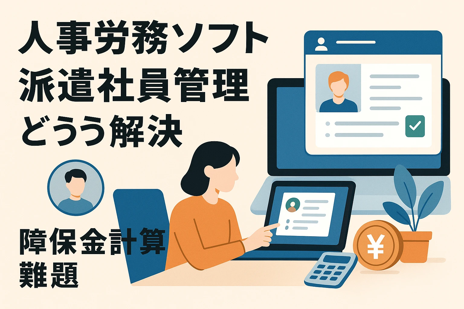 人力资源软件如何解决派遣员工管理与残保金计算难题