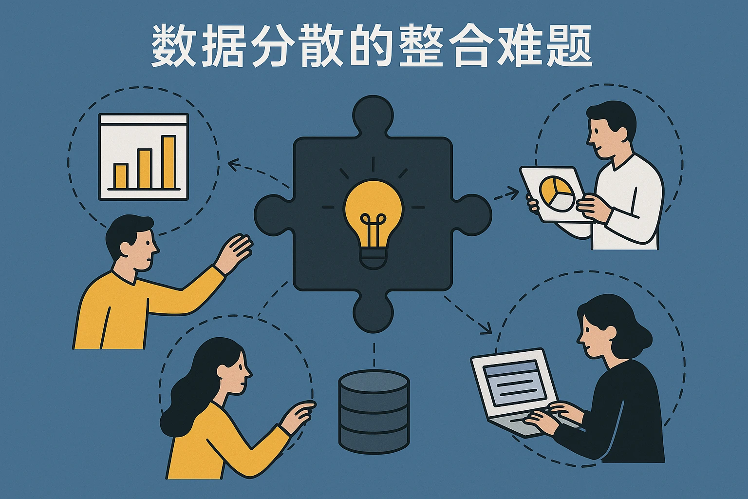 2. 数据分散的整合难题