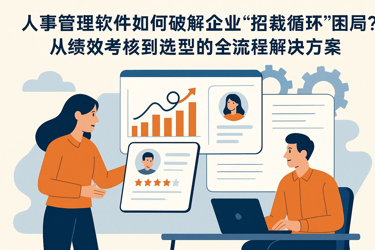 人事管理软件如何破解企业“招裁循环”困局?从绩效考核到选型的全流程解决方案