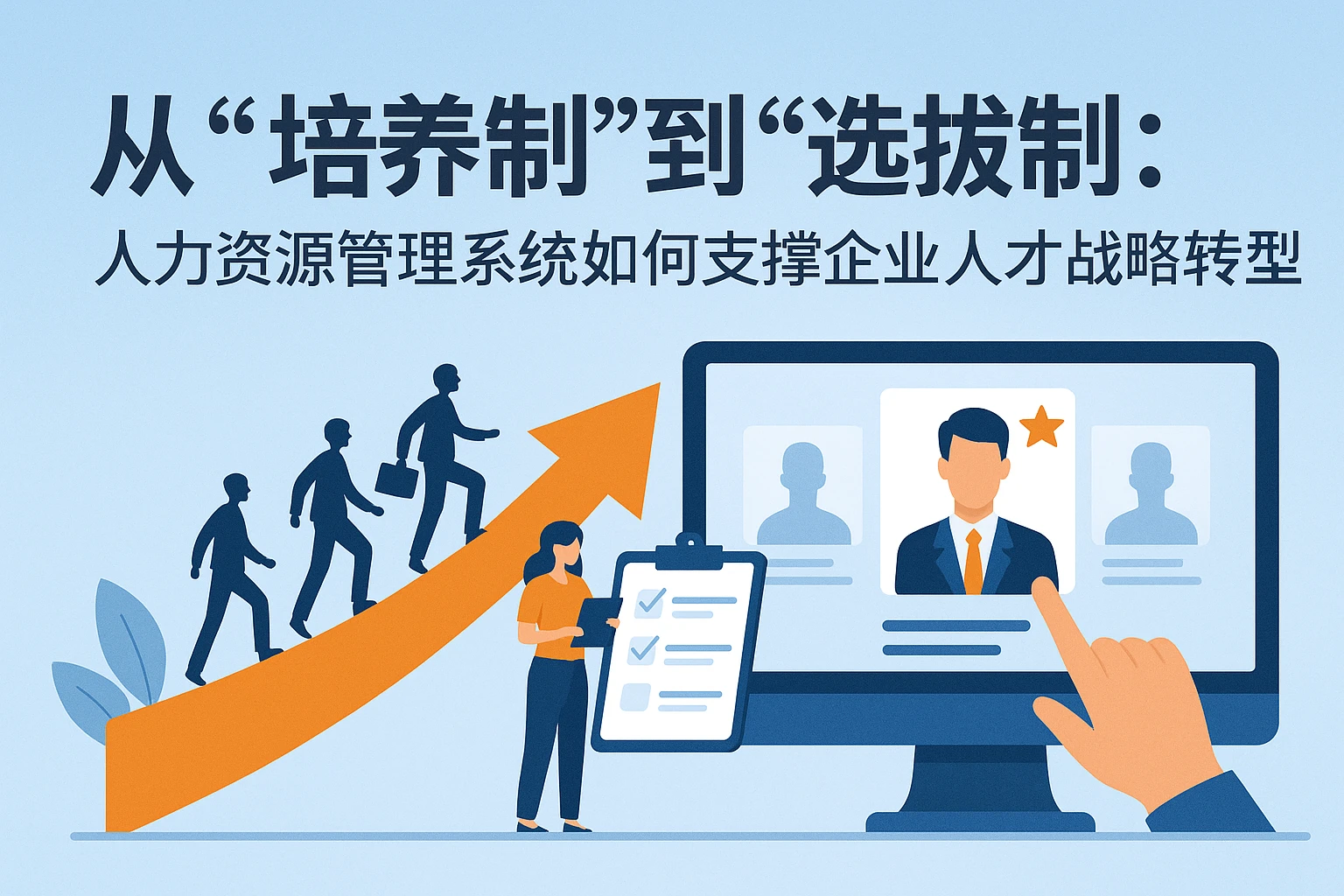 从“培养制”到“选拔制”:人力资源管理系统如何支撑企业人才战略转型
