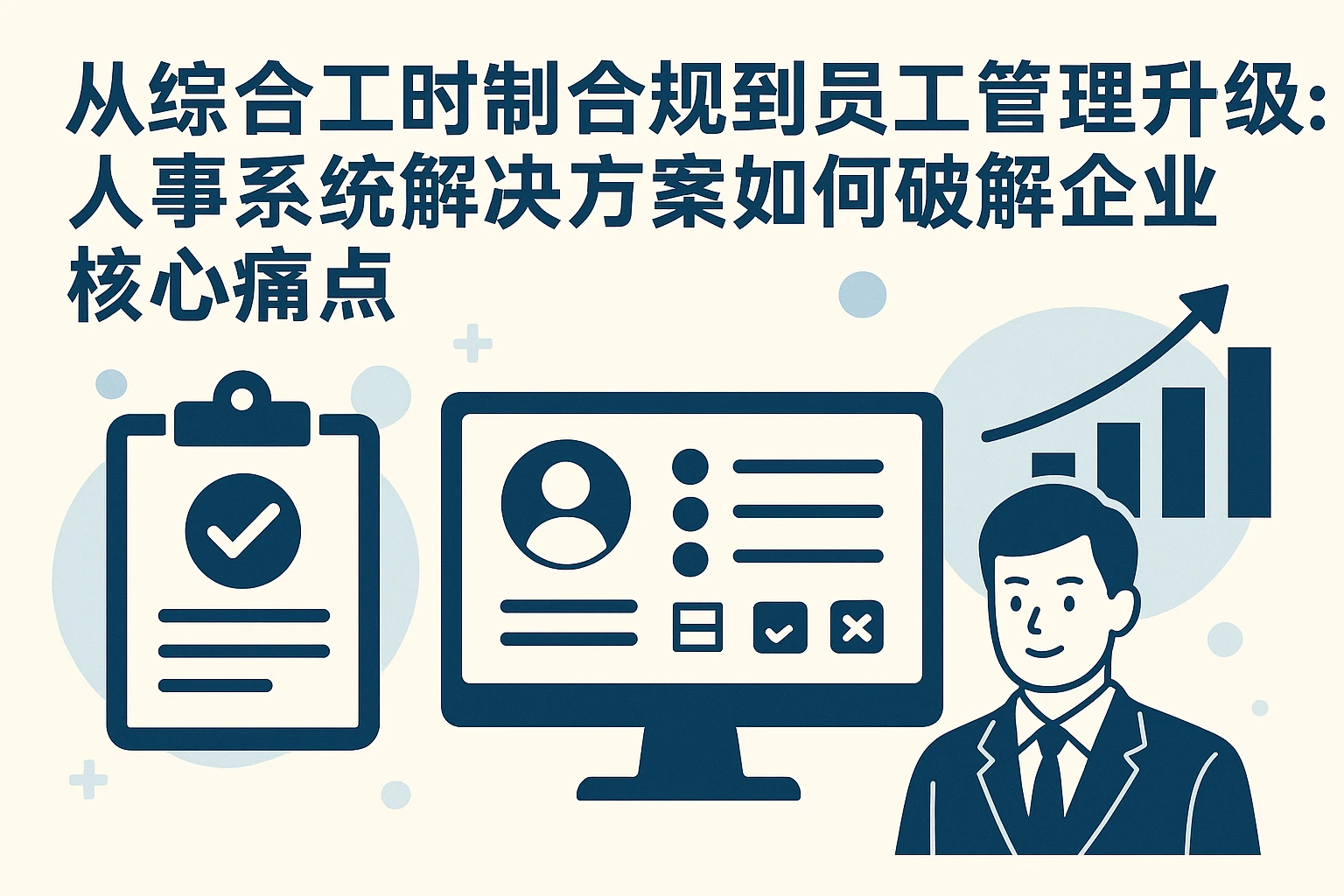 从综合工时制合规到员工管理升级:人事系统解决方案如何破解企业核心痛点