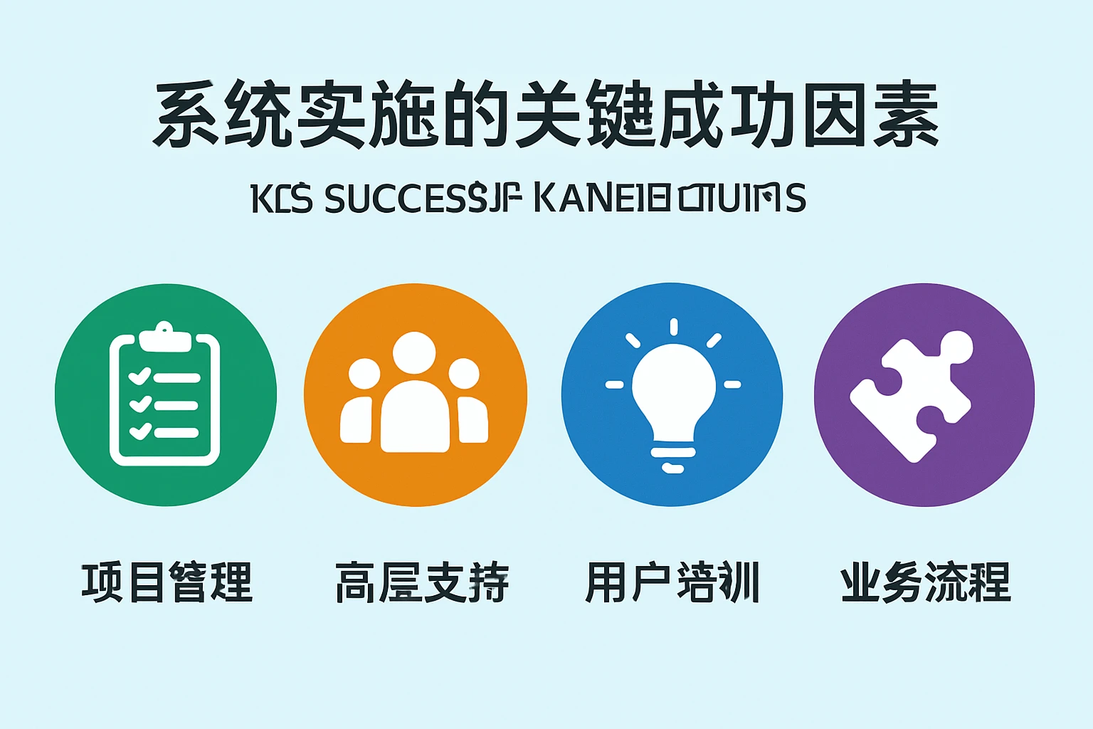 系统实施的关键成功因素