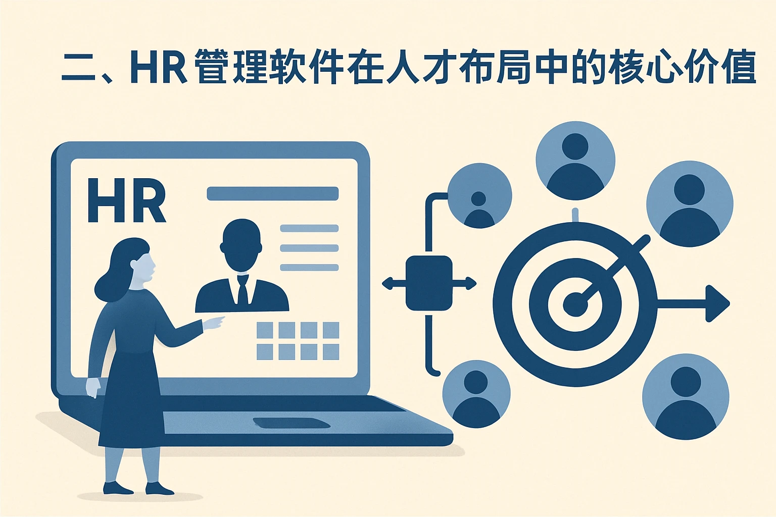 二、HR管理软件在人才布局中的核心价值
