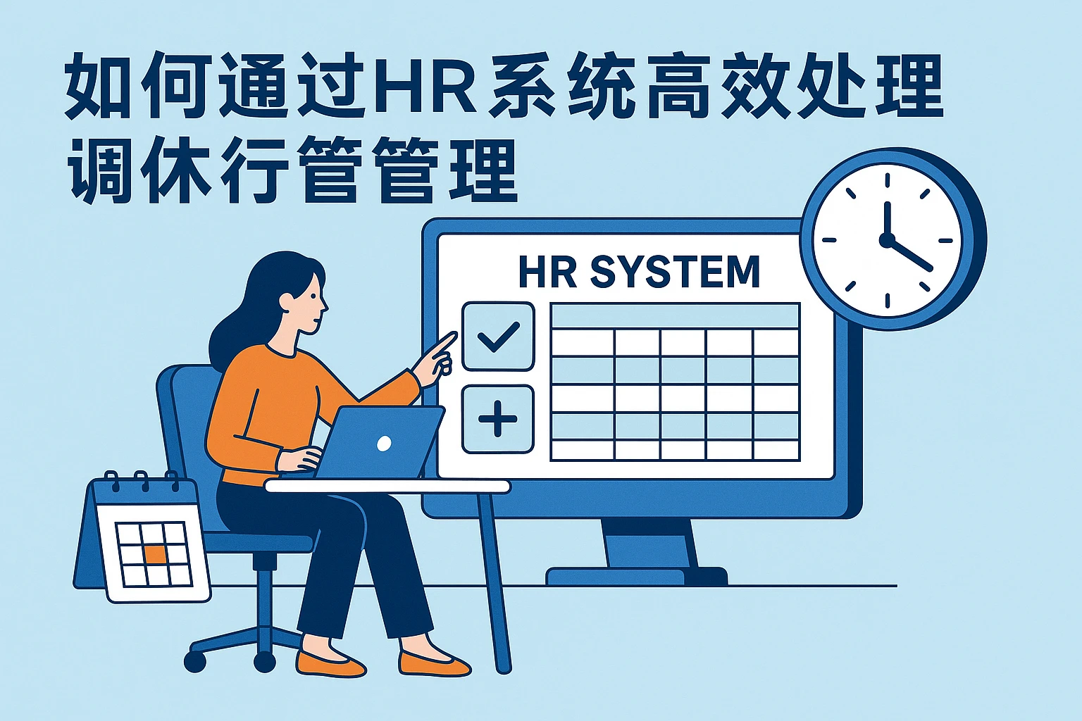 如何通过HR系统高效处理调休与加班管理