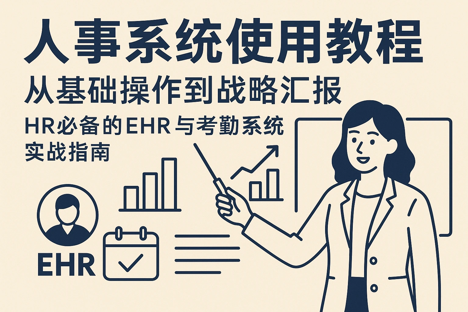人事系统使用教程：从基础操作到战略汇报，HR必备的EHR与考勤系统实战指南