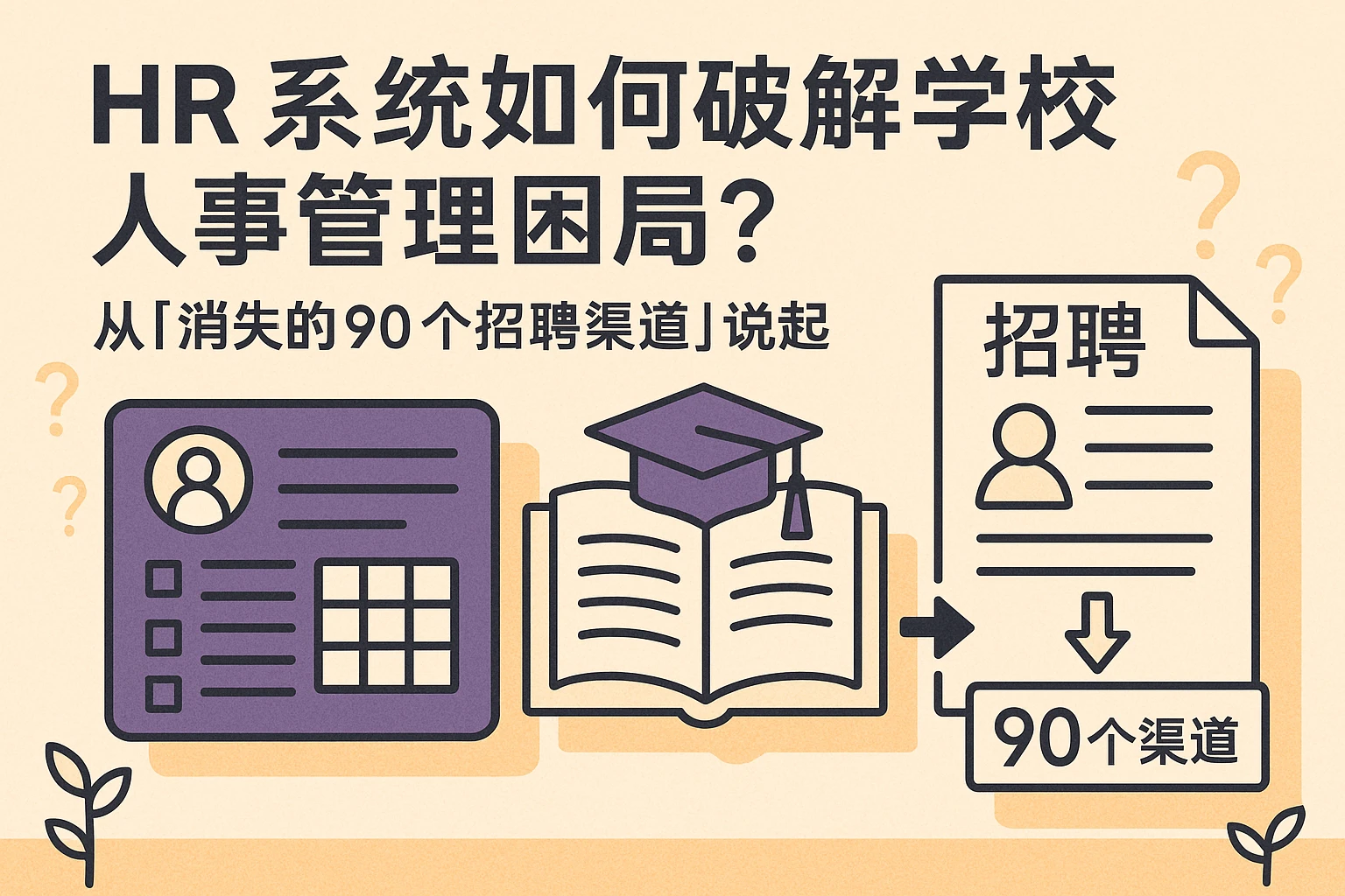HR系统如何破解学校人事管理困局？从“消失的90个招聘渠道”说起