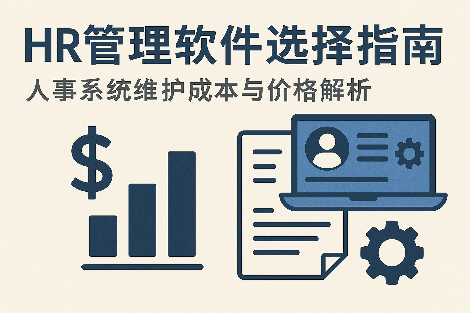 HR管理软件选择指南：人事系统维护成本与价格解析