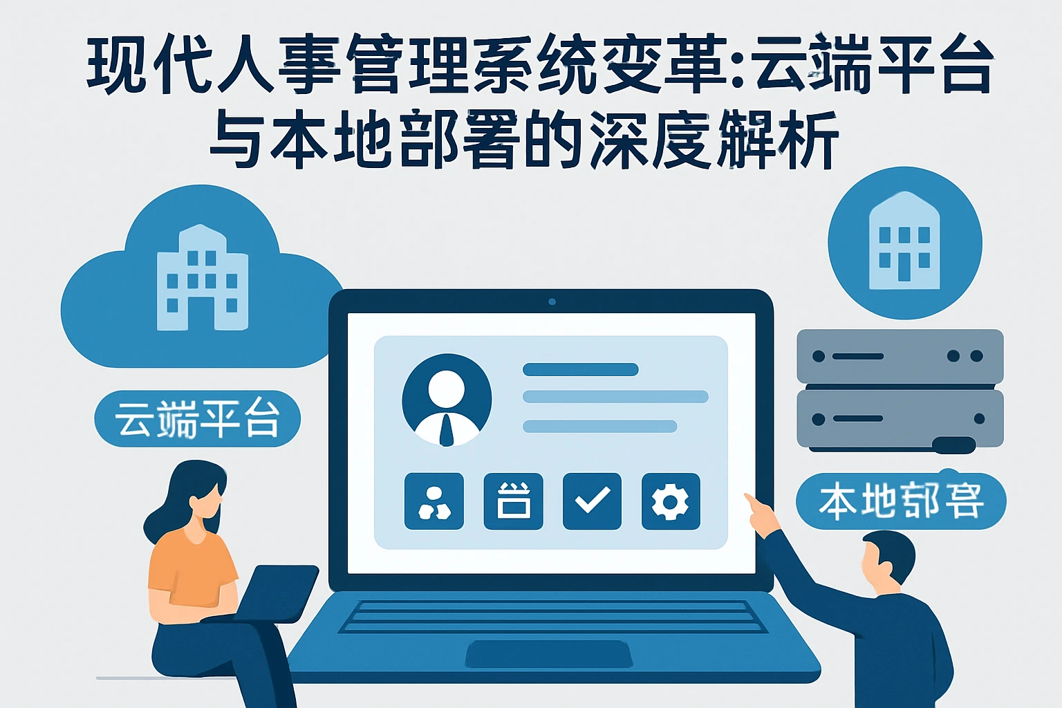 现代人事管理系统变革:云端平台与本地部署的深度解析
