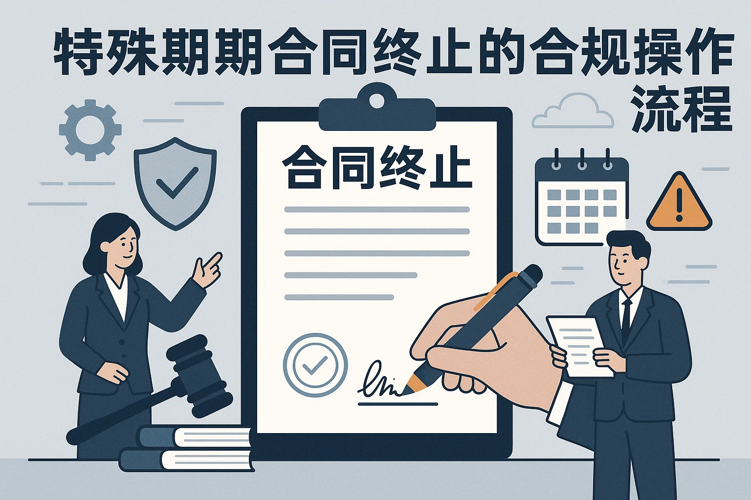 特殊时期合同终止的合规操作流程