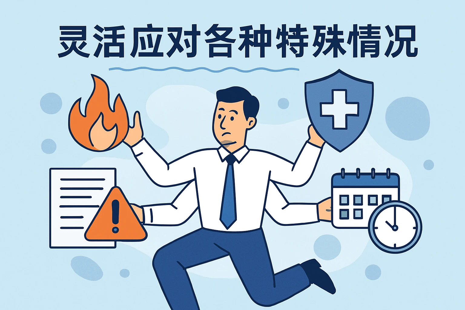 灵活应对各种特殊情况