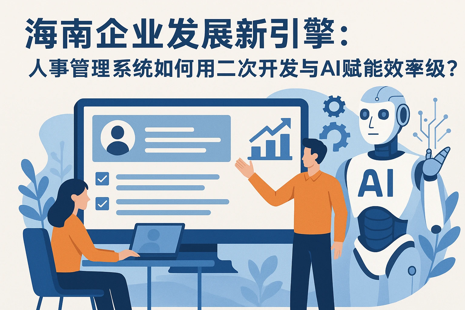 海南企业发展新引擎：人事管理系统如何用二次开发与AI赋能效率升级？