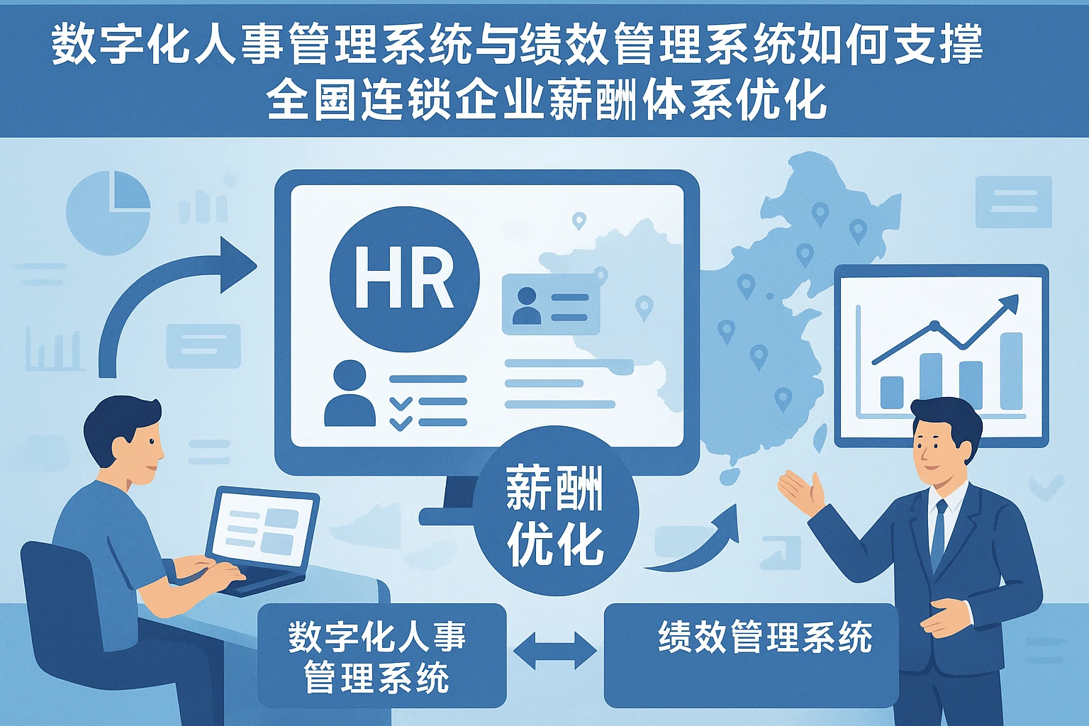 数字化人事管理系统与绩效管理系统如何支撑全国连锁企业薪酬体系优化