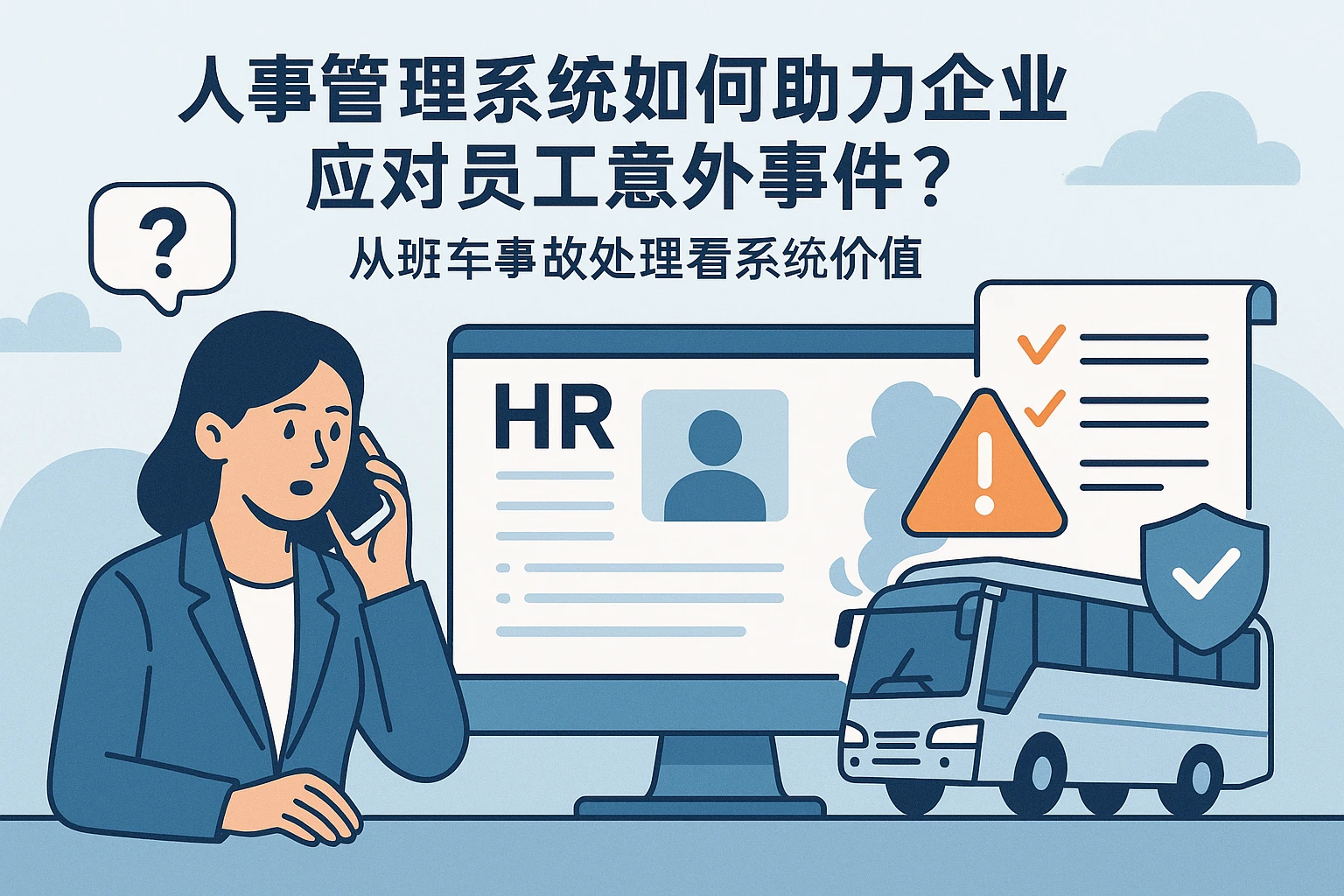 人事管理系统如何助力企业应对员工意外事件？从班车事故处理看系统价值